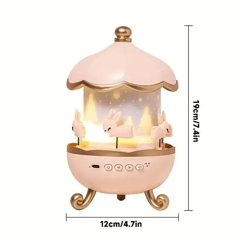 Carousel Music Box & Star Projector Night Light (music box projector) Price in Bangladesh | ShopTalk BD
