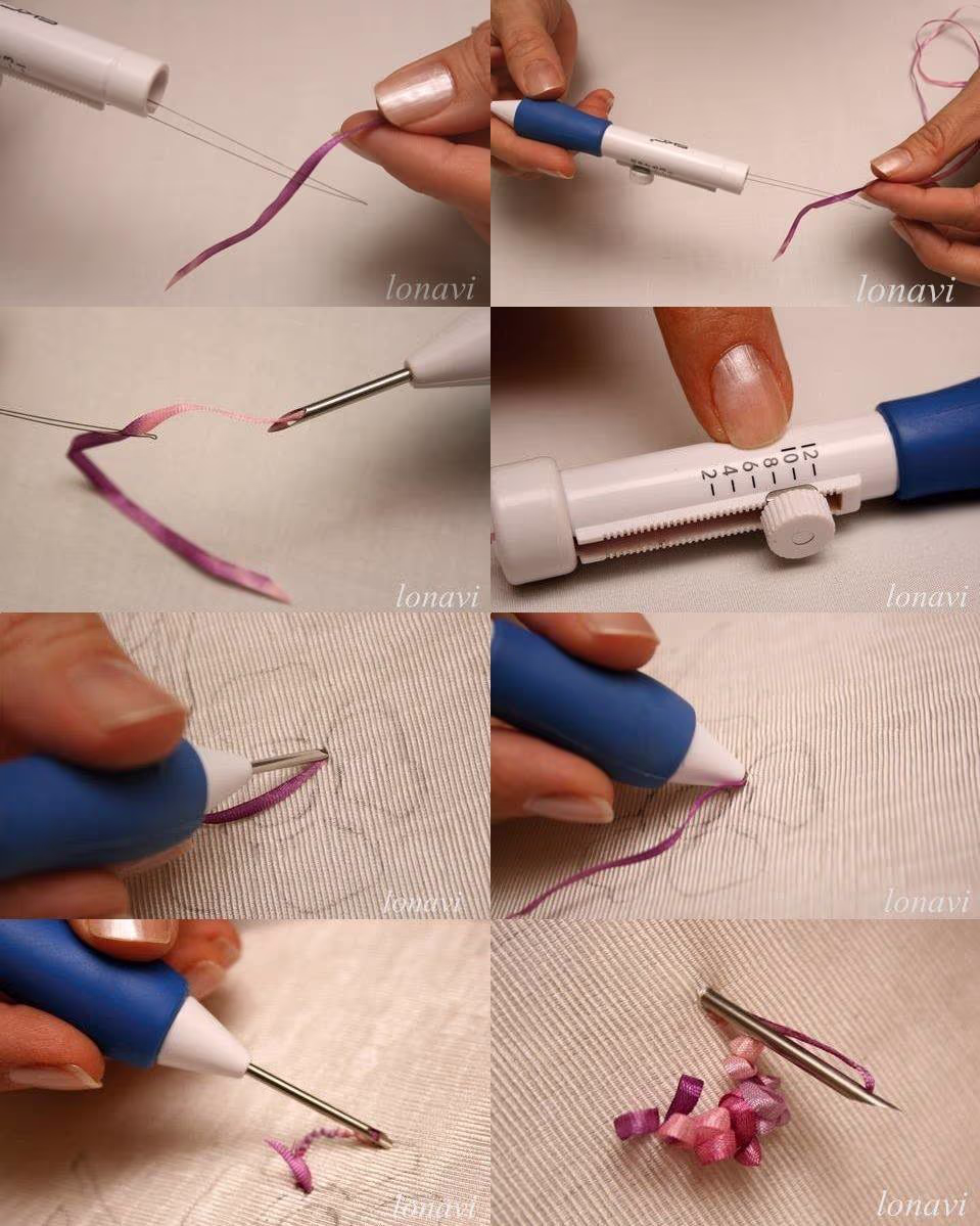 Punch Needle Embroidery Pen Set – Adjustable DIY Needle Craft Tool